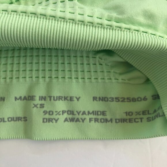 Sweaty Betty Light Green Stamina Workout Bra XS - Picture 3 of 8